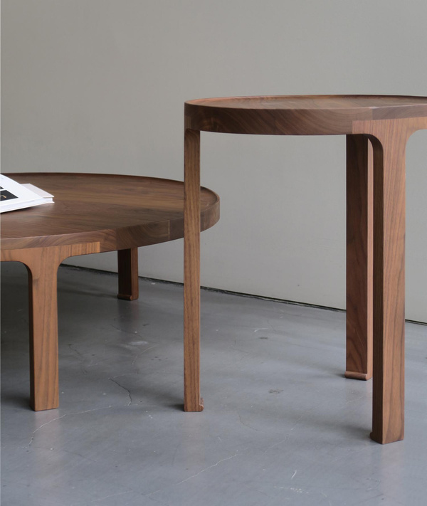Furniture project photograph: Journal wood tables for Nonn 2019