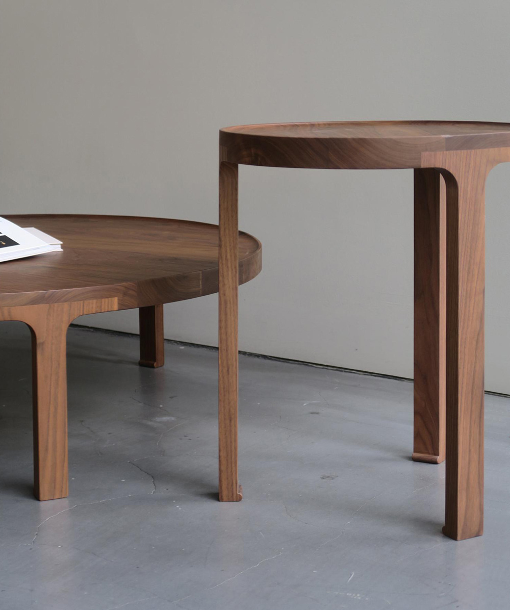 Portfolio photograph: Journal wood tables for NoNN.co