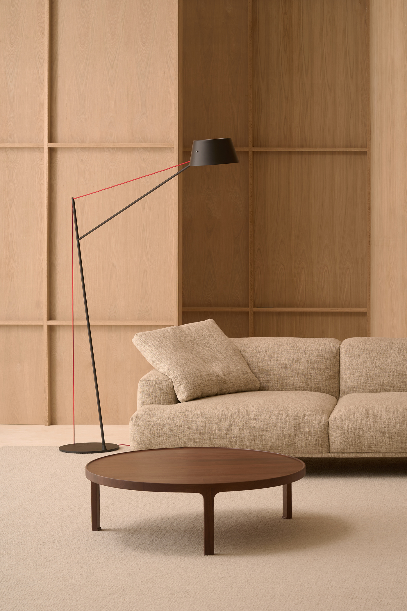 Portfolio photograph: Collective sofa & Journal wood table for NoNN.co